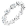 14K White Gold 2 1/5 CTW Lab-Grown Diamond Eternity Band