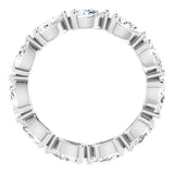 14K White Gold 2 1/5 CTW Lab-Grown Diamond Eternity Band