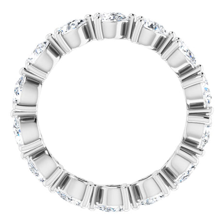 14K White Gold 2 CTW Lab-Grown Diamond Eternity Band