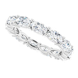 14K White Gold 2 1/2 CTW Lab-Grown Diamond Eternity Band