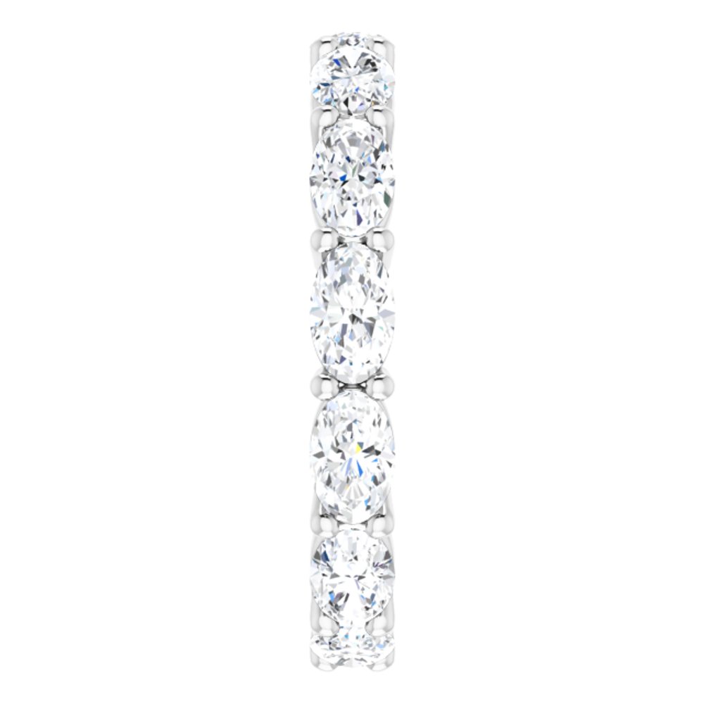 14K White Gold 2 1/2 CTW Lab-Grown Diamond Eternity Band