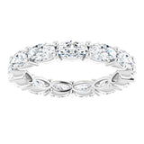14K White Gold 2 1/2 CTW Lab-Grown Diamond Eternity Band