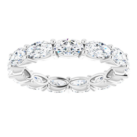 14K White Gold 2 1/2 CTW Lab-Grown Diamond Eternity Band