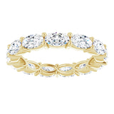 14K Yellow Gold 2 1/2 CTW Lab-Grown Diamond Eternity Band