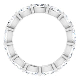 14K White Gold 2 1/2 CTW Lab-Grown Diamond Eternity Band