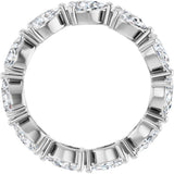 14K White Gold 2 3/4 CTW Lab-Grown Diamond Eternity Band