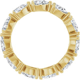 14K Yellow Gold 2 3/4 CTW Lab-Grown Diamond Eternity Band