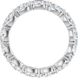 14K White Gold 3 1/4 CTW Natural Diamond Eternity Band