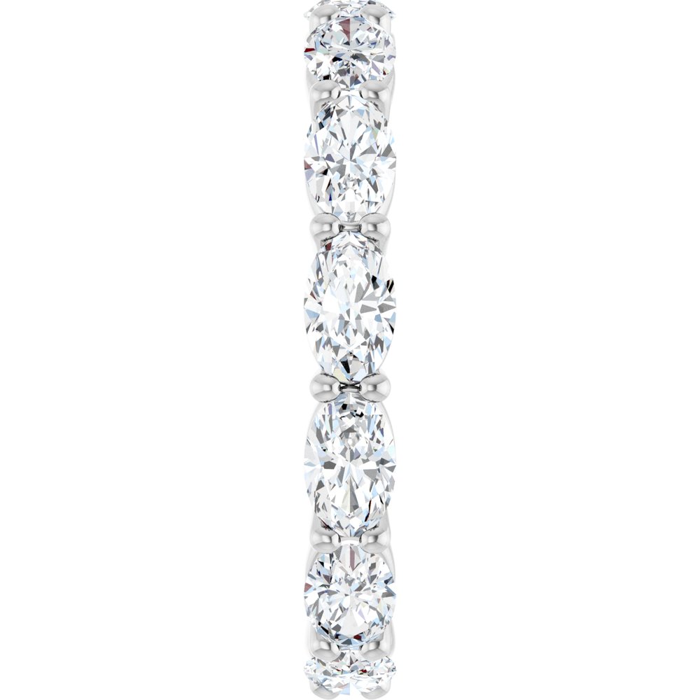 14K White Gold 2 1/2 CTW Lab-Grown Diamond Eternity Band