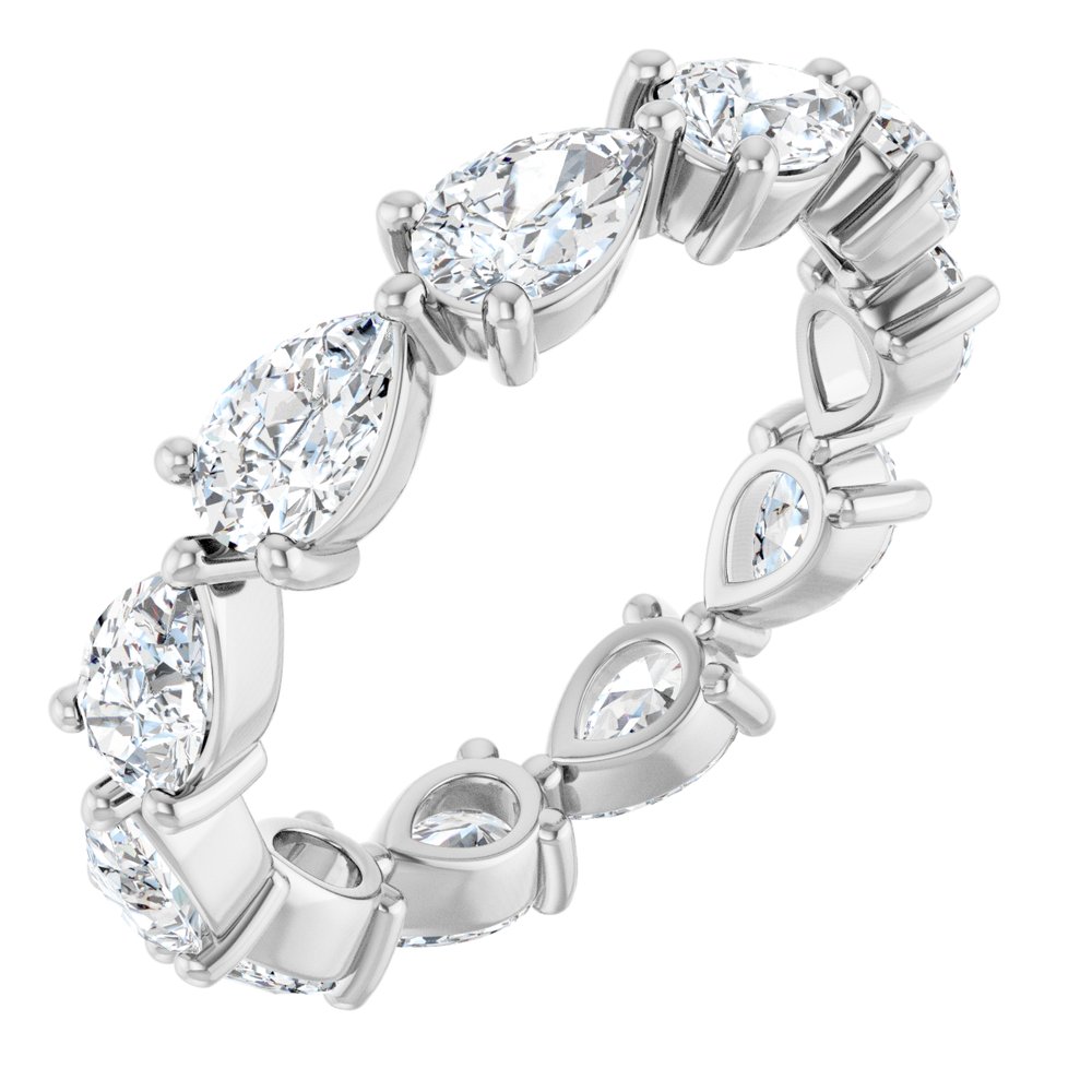 14K White Gold 2 3/4 CTW Lab-Grown Diamond Eternity Band