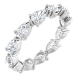 14K White Gold 2 3/8 CTW Lab-Grown Diamond Eternity Band