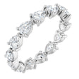 14K White Gold 2 CTW Lab-Grown Diamond Eternity Band