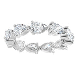 14K White Gold 2 3/4 CTW Lab-Grown Diamond Eternity Band