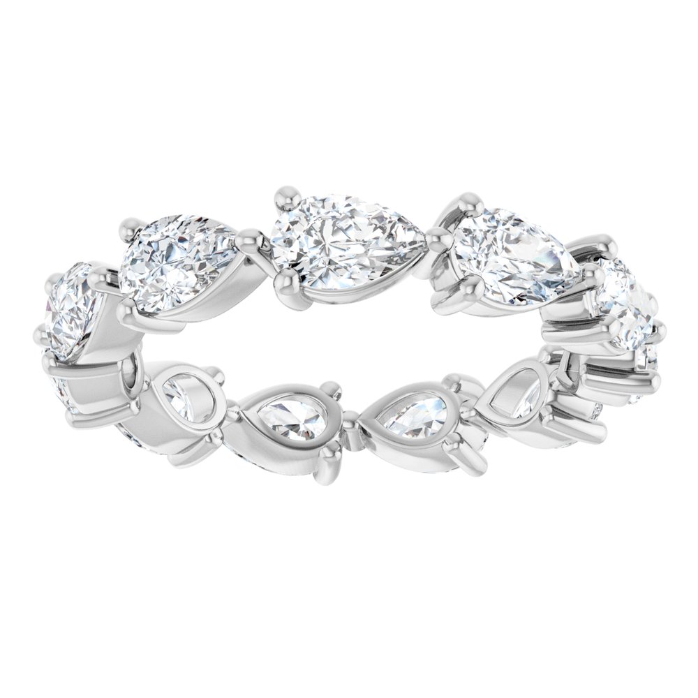14K White Gold 2 3/4 CTW Lab-Grown Diamond Eternity Band