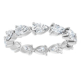 14K White Gold 2 3/8 CTW Lab-Grown Diamond Eternity Band