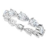 14K White Gold 2 3/4 CTW Lab-Grown Diamond Eternity Band