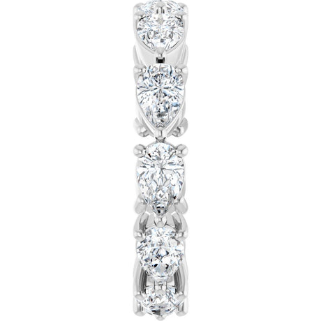 14K White Gold 2 3/4 CTW Lab-Grown Diamond Eternity Band