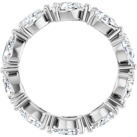14K White Gold 3 CTW Lab-Grown Diamond Eternity Band