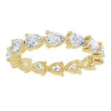 14K Yellow Gold 2 CTW Lab-Grown Diamond Eternity Band