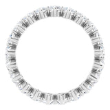 14K White Gold 1 3/4 CTW Natural Diamond Eternity Band