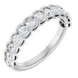 14K White 3/4 CTW Lab-Grown Diamond Anniversary Band