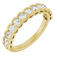 14K Yellow 3/4 CTW Natural Diamond Anniversary Band