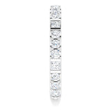 Platinum 3/4 CTW Natural Diamond Anniversary Band