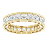 14K Yellow 2 3/8 CTW Natural Diamond Eternity Band Size 7