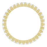 14K Yellow 1/2 CTW Lab-Grown Diamond Eternity Band