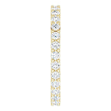 14K Yellow Gold 5/8 CTW Lab-Grown Diamond Eternity Band Size 5