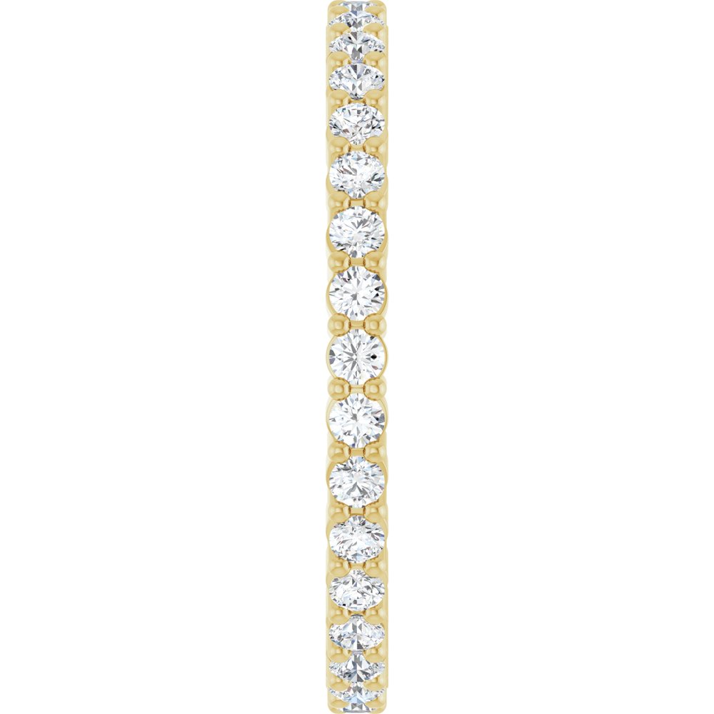 14K Yellow 1/2 CTW Lab-Grown Diamond Eternity Band