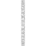 14K White 1/2 CTW Lab-Grown Diamond Eternity Band Size 5