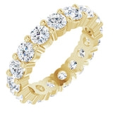 14K Yellow Gold 2 3/4 CTW Lab-Grown Diamond Eternity Band Size 5.5