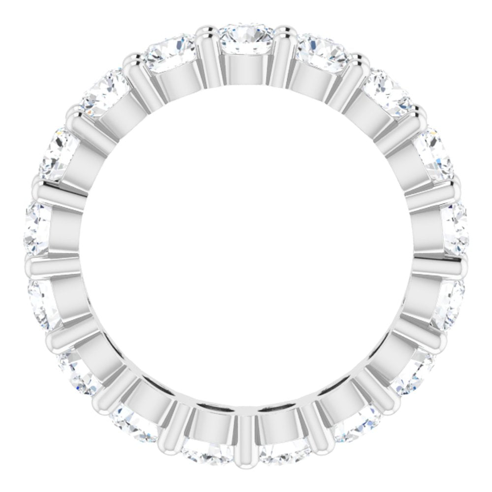 14K White Gold 2 3/4 CTW Lab-Grown Diamond Eternity Band