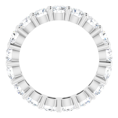 14K White Gold 2 3/4 CTW Lab-Grown Diamond Eternity Band