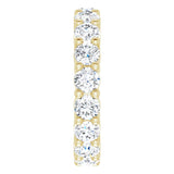 14K Yellow Gold 2 3/4 CTW Lab-Grown Diamond Eternity Band Size 5.5