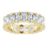 14K Yellow Gold 3 3/8 CTW Lab-Grown Diamond Eternity Band Size 5.5