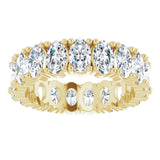 14K Yellow Gold 3 3/8 CTW Lab-Grown Diamond Eternity Band Size 5.75