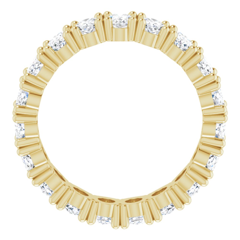 14K Yellow Gold 3 3/8 CTW Lab-Grown Diamond Eternity Band Size 6