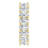 14K Yellow Gold 3 5/8 CTW Lab-Grown Diamond Eternity Band Size 6.5