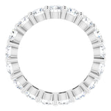 14K White Gold 2 3/4 CTW Lab-Grown Diamond Eternity Band Size 6.5