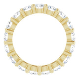 14K Yellow Gold 2 3/4 CTW Lab-Grown Diamond Eternity Band Size 6.5