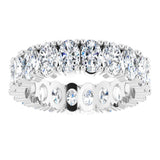 14K White Gold 3 5/8 CTW Lab-Grown Diamond Eternity Band Size 6.5