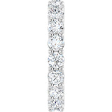 14K White Gold 2 1/4 CTW Lab-Grown Diamond Eternity Band Size 7
