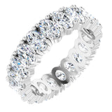 14K White Gold 3 5/8 CTW Lab-Grown Diamond Eternity Band Size 6.5