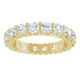 14K Yellow Gold 3 1/4 CTW Lab-Grown Diamond Eternity Band Size 7