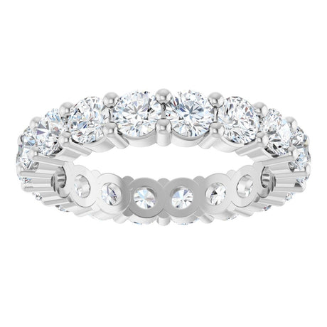 10K White Gold 3 1/4 CTW Lab-Grown Diamond Eternity Band Size 7