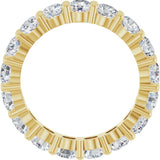14K Yellow Gold 3 1/2 CTW Lab-Grown Diamond Eternity Band Size 7