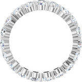 14K White Gold 2 1/4 CTW Lab-Grown Diamond Eternity Band Size 7