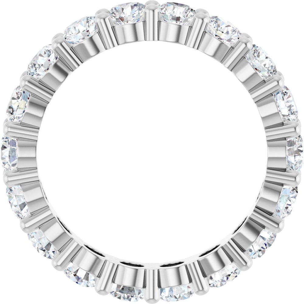 14K White Gold 2 7/8 CTW Lab-Grown Diamond Eternity Band Size 7